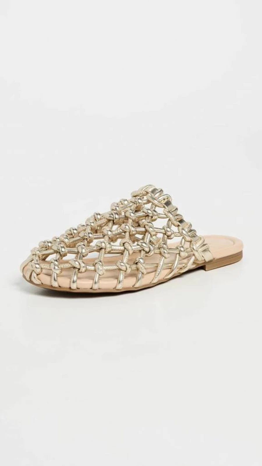Odissi Women's Knotted Mules Sandals - Comfortable Nour Design Slip-On Shoes for Women
