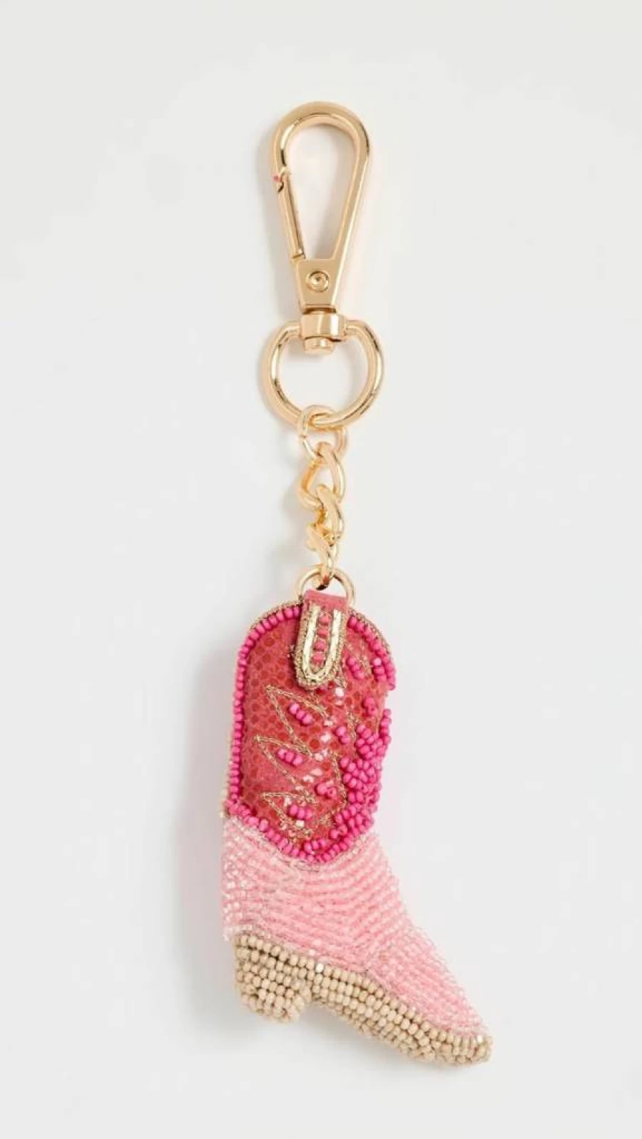 Deepa Gurnani Women's Cowboy Boot Bag Charm - Western Style Handbag Accessory