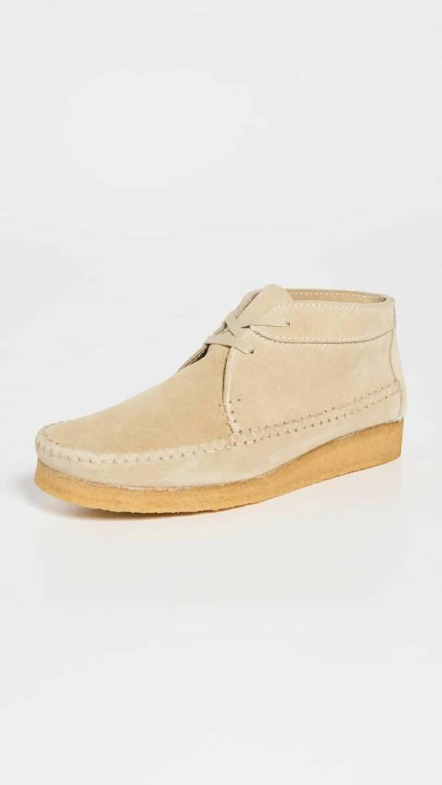Clarks Men's Weaver Leather Chukka Boots - Classic Casual Ankle Boots for Men