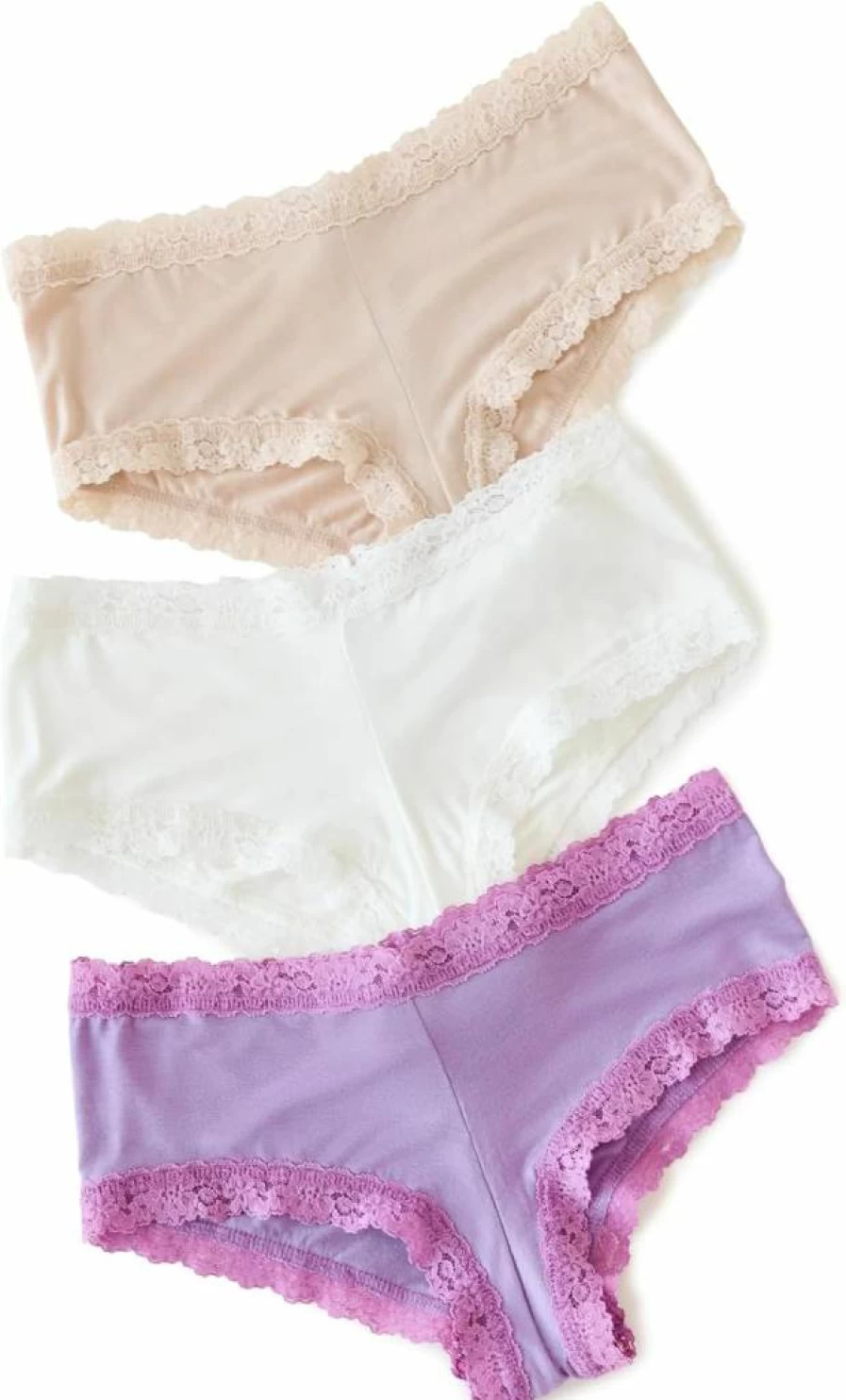 Hanky Panky Dreamease Shorts 3-Pack - Soft & Comfortable Women's Underwear Set