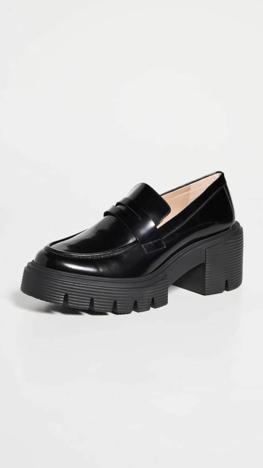 Stuart Weitzman Women's Soho Loafers - Classic Leather Slip-On Shoes for Women