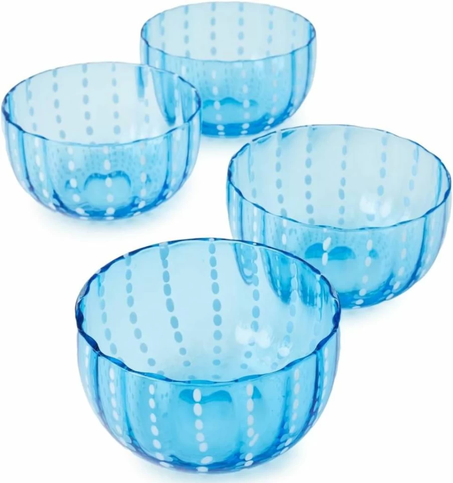 Zafferano Perle 4-Piece Decorative Bowl Set for Women - Elegant Tableware Collection