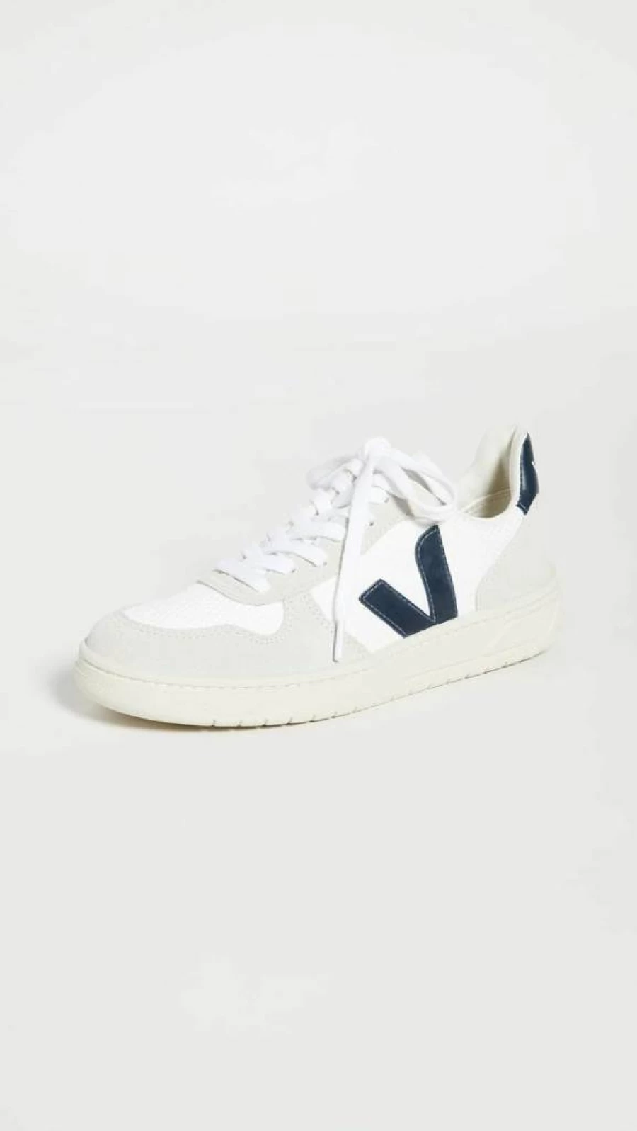 Veja Women's V-10 Vegan Leather Sneakers - Sustainable White Eco-Friendly Fashion Shoes
