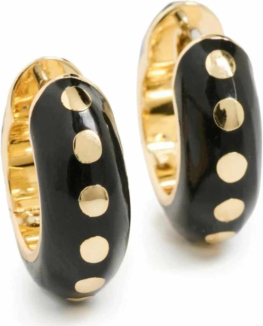 Gorjana Asher Huggie Hoop Earrings for Women - Minimalist Gold Huggie Hoops