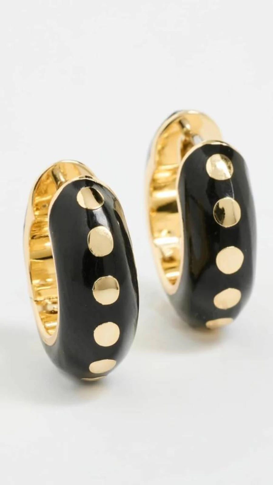 Gorjana Asher Huggie Hoop Earrings for Women - Minimalist Gold Huggie Hoops