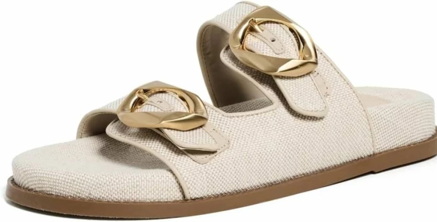 SCHUTZ Women's Olga Sporty Slide Sandals - Comfortable Casual Slides for Women