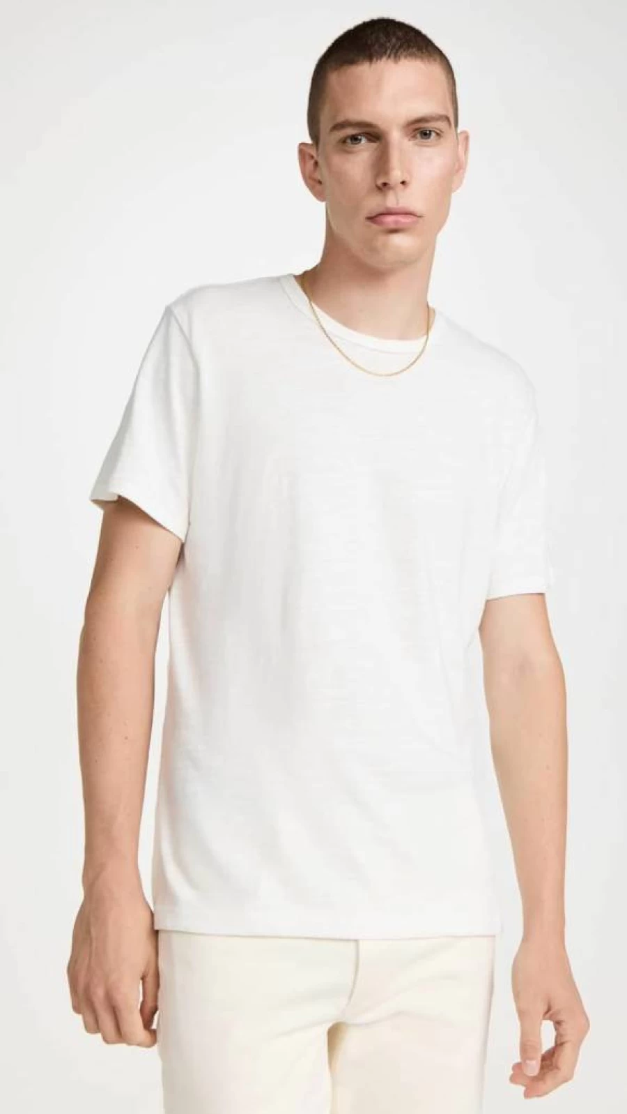 Rag & Bone Men's Classic Flame Graphic T-Shirt - Casual Short Sleeve Cotton Tee