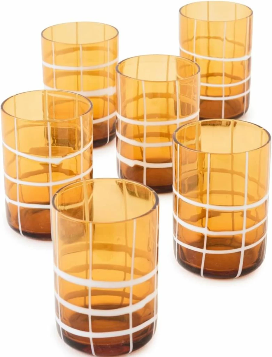 Zafferano Women's 6-Piece Twiddle Tumbler Set - Stylish Glassware for Drinks