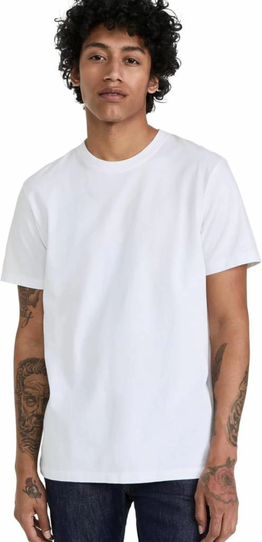 FRAME Men's Logo T-Shirt - Premium Cotton Tee with Branded Design