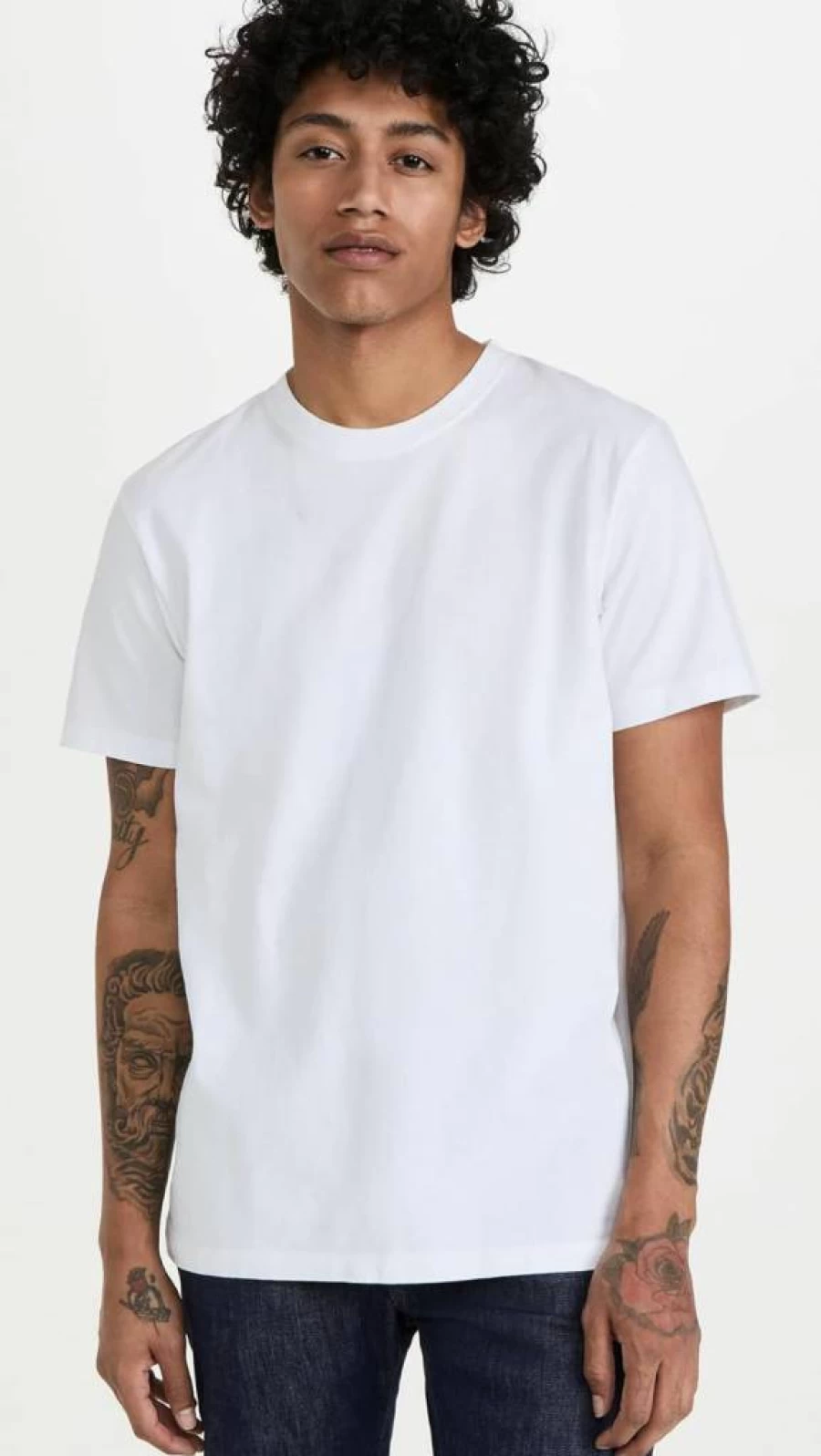 FRAME Men's Logo T-Shirt - Premium Cotton Tee with Branded Design