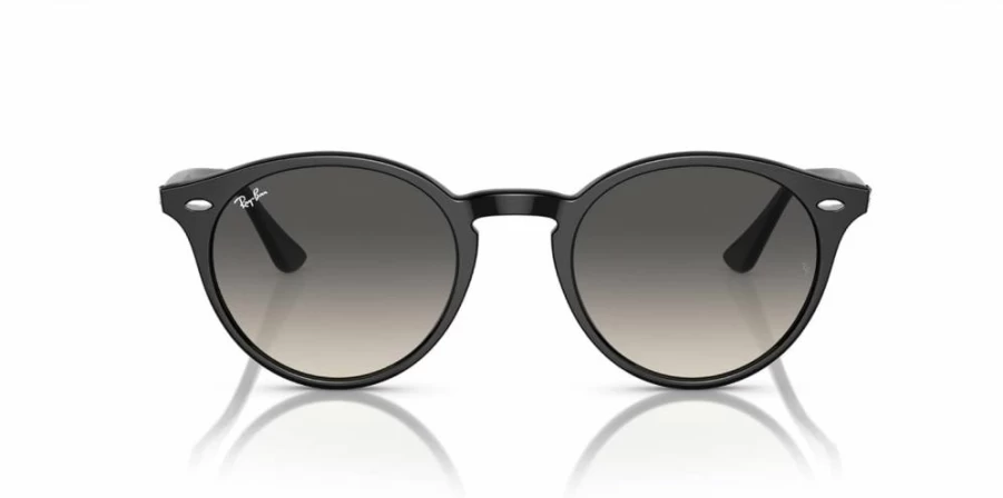 Ray-Ban RB2180 Round Polarized Sunglasses for Men & Women - Classic Aviator Style, UV Protection, Lightweight Metal Frame