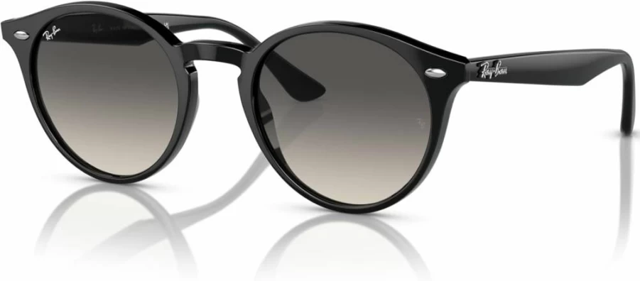 Ray-Ban RB2180 Round Polarized Sunglasses for Men & Women - Classic Aviator Style, UV Protection, Lightweight Metal Frame