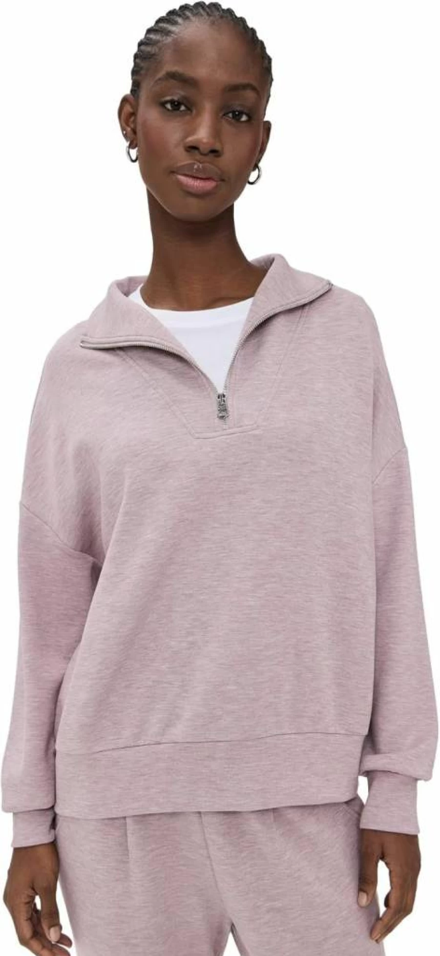 Varley Women's Hawley 1/2 Zip Sweatshirt - Comfortable & Stylish Pullover for Women