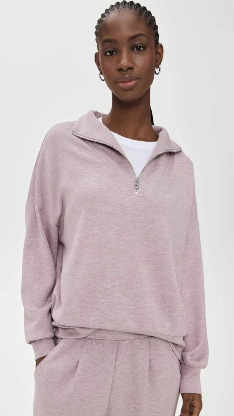 Varley Women's Hawley 1/2 Zip Sweatshirt - Comfortable & Stylish Pullover for Women