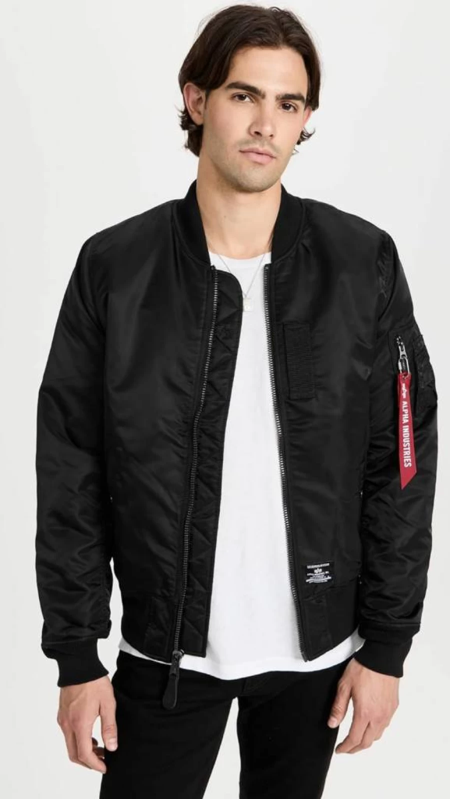 Alpha Industries MA-1 Bomber Jacket for Men - Classic Flight Jacket