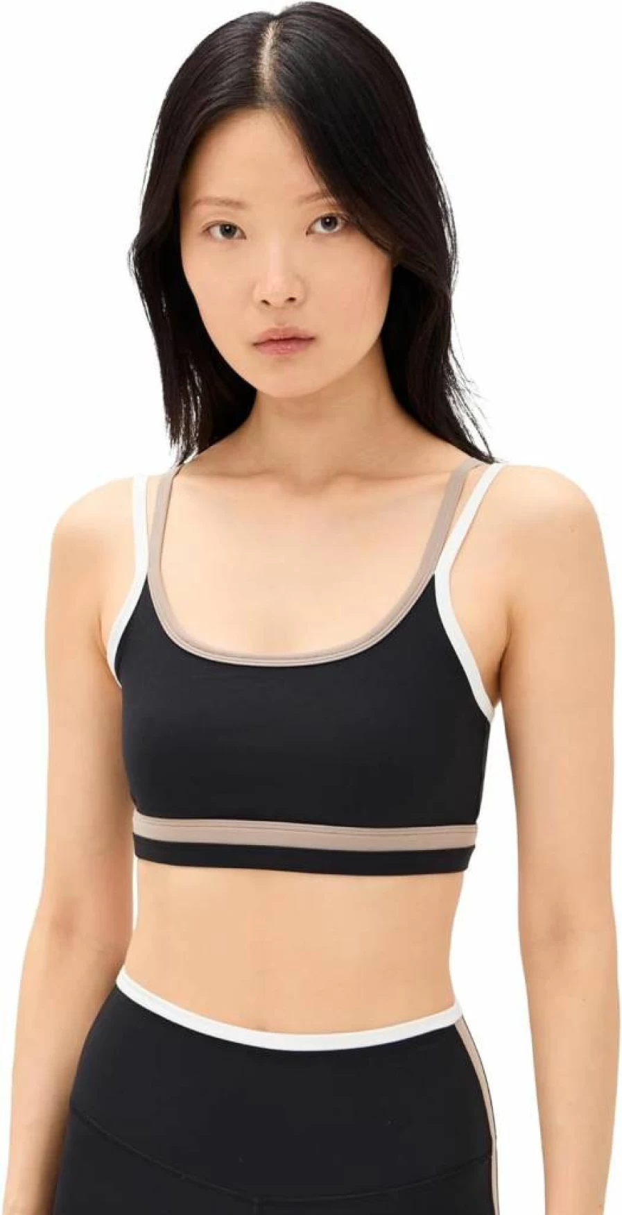 SPLITS59 Women's Double Strap Eva Rigor Bra - Supportive & Comfortable Workout Bra