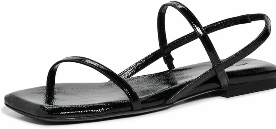 ANINE BING Women's Hilda Flat Sandals | Stylish Comfortable Summer Footwear