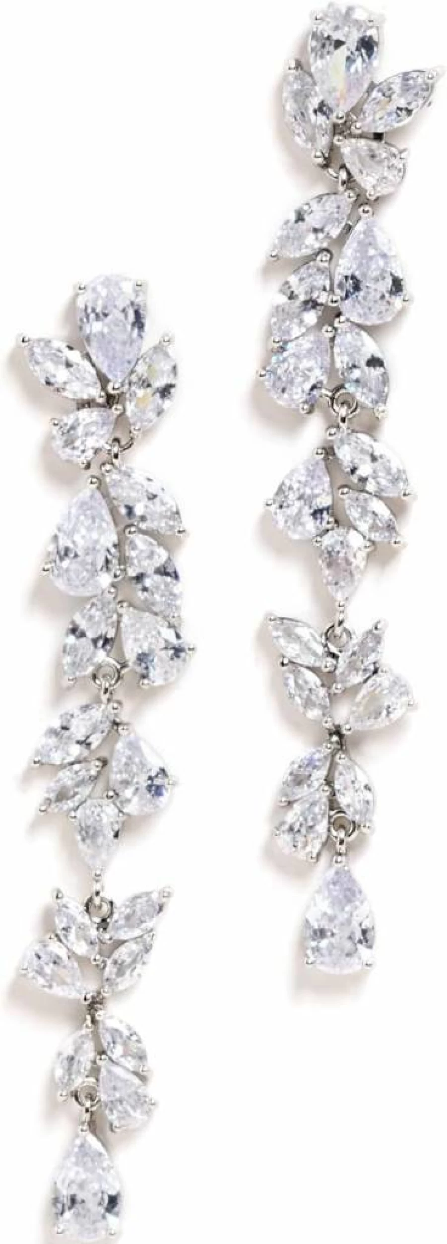 SHASHI Women's Gold Fallen Leaf Earrings - Elegant Nature-Inspired Dangle Earrings for Women