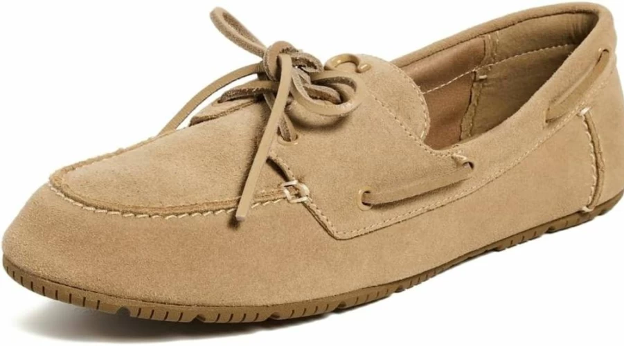 Amazon Women's Classic C-Toe Boat Shoes – Stylish Slip-On Comfort for Casual Wear