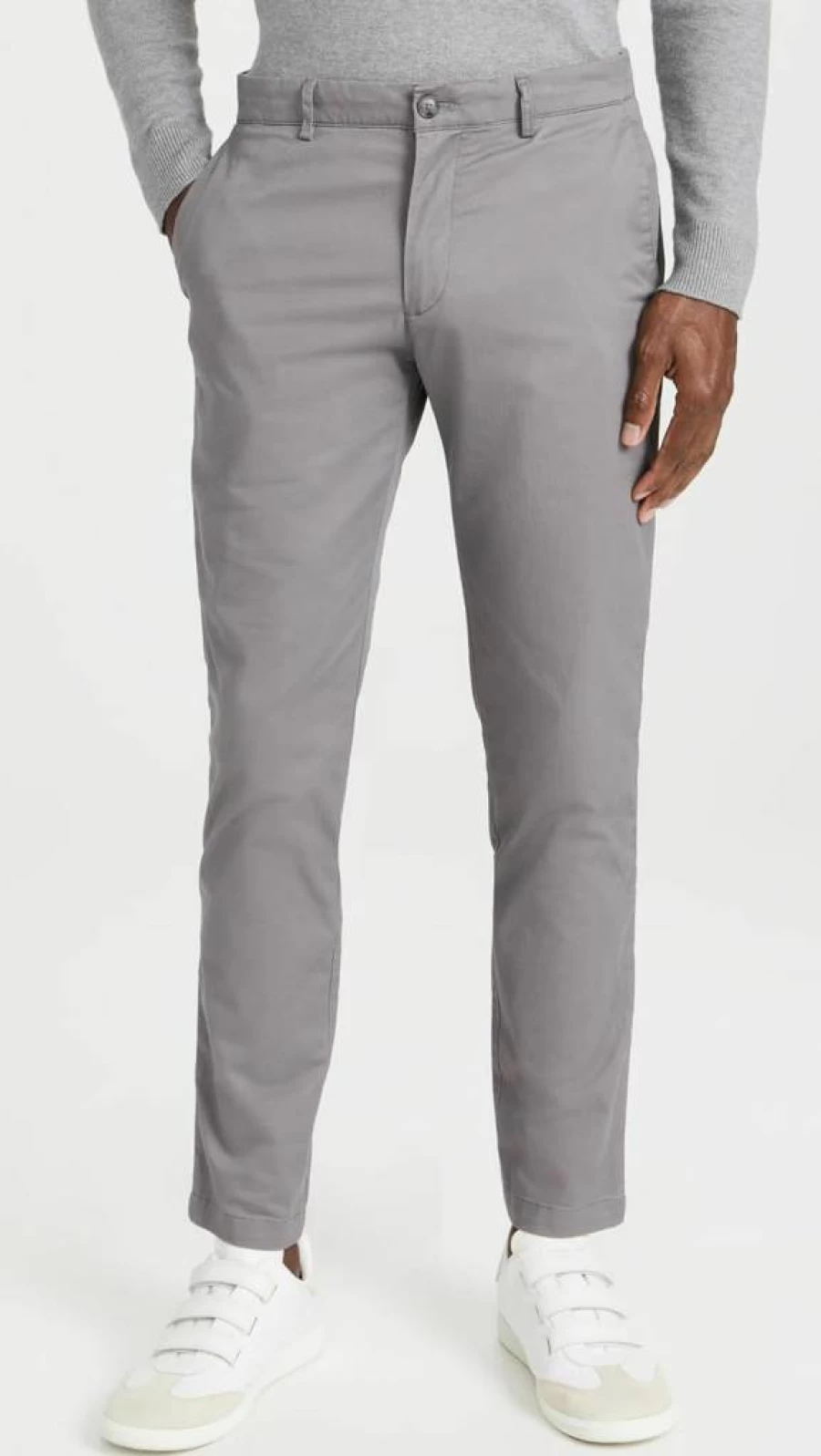 Club Monaco Men's Connor Slim Fit Chino Pants for Casual & Dress Wear