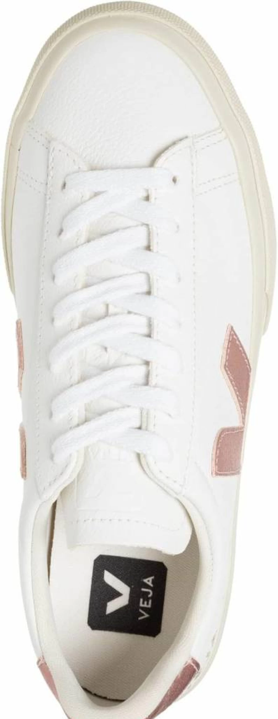 Veja Women's Campo Leather Sneakers in Black & White | Sustainable Vegan Eco-Friendly Shoes
