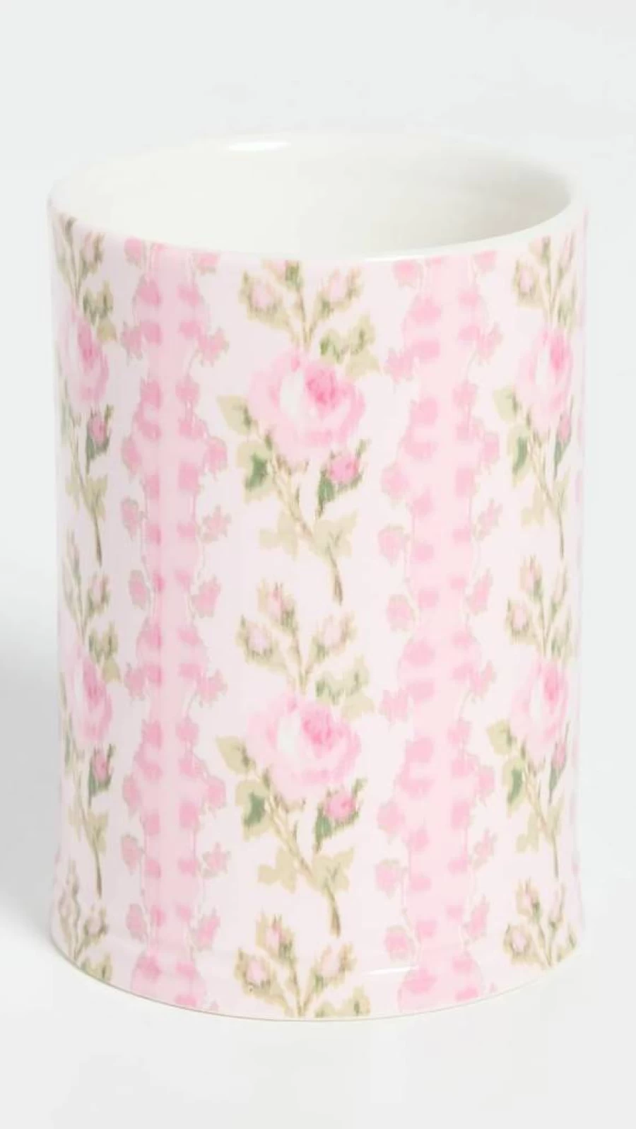 LOVESHACKFANCY Women's Junette Tumbler - Floral Design Insulated Travel Cup