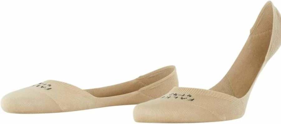 FALKE Men's No Show Socks - Lightweight Cool Cotton, Non-Slip Heel Grip, Breathable Skin-Friendly Medium Cut Sustainable Design