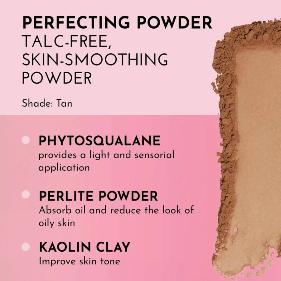 LAWLESS Talc-Free Smoothing Powder - Light Tan, 0.32 Oz / 9.1 G, Vegan & Clean Beauty
