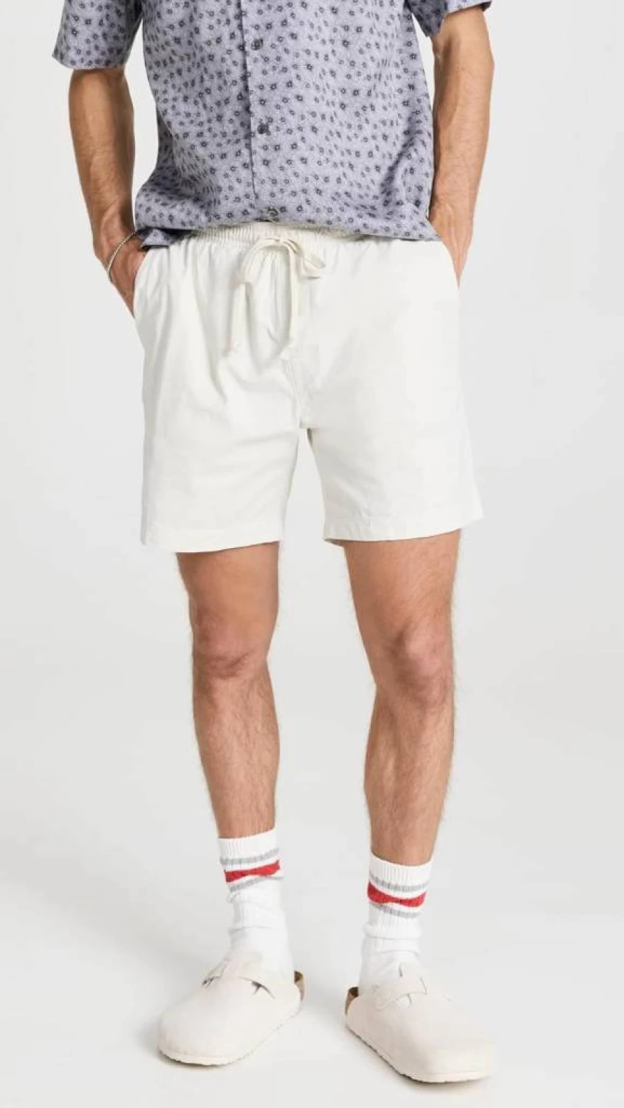 Save Khaki Men's 6.25" Twill Casual Shorts - Relaxed Fit Summer Short Pants