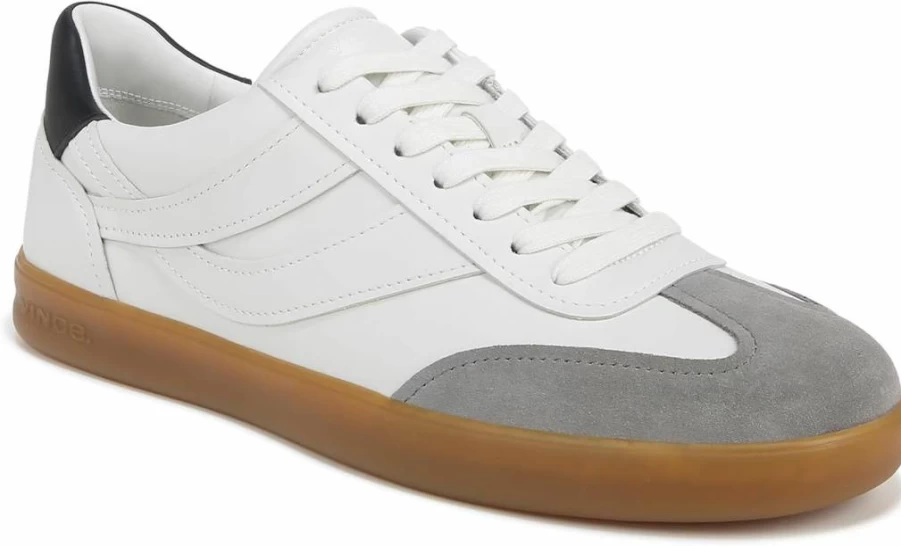 Vince Oasis Leather and Suede Sneakers for Men & Women | Premium Comfort Casual Shoes