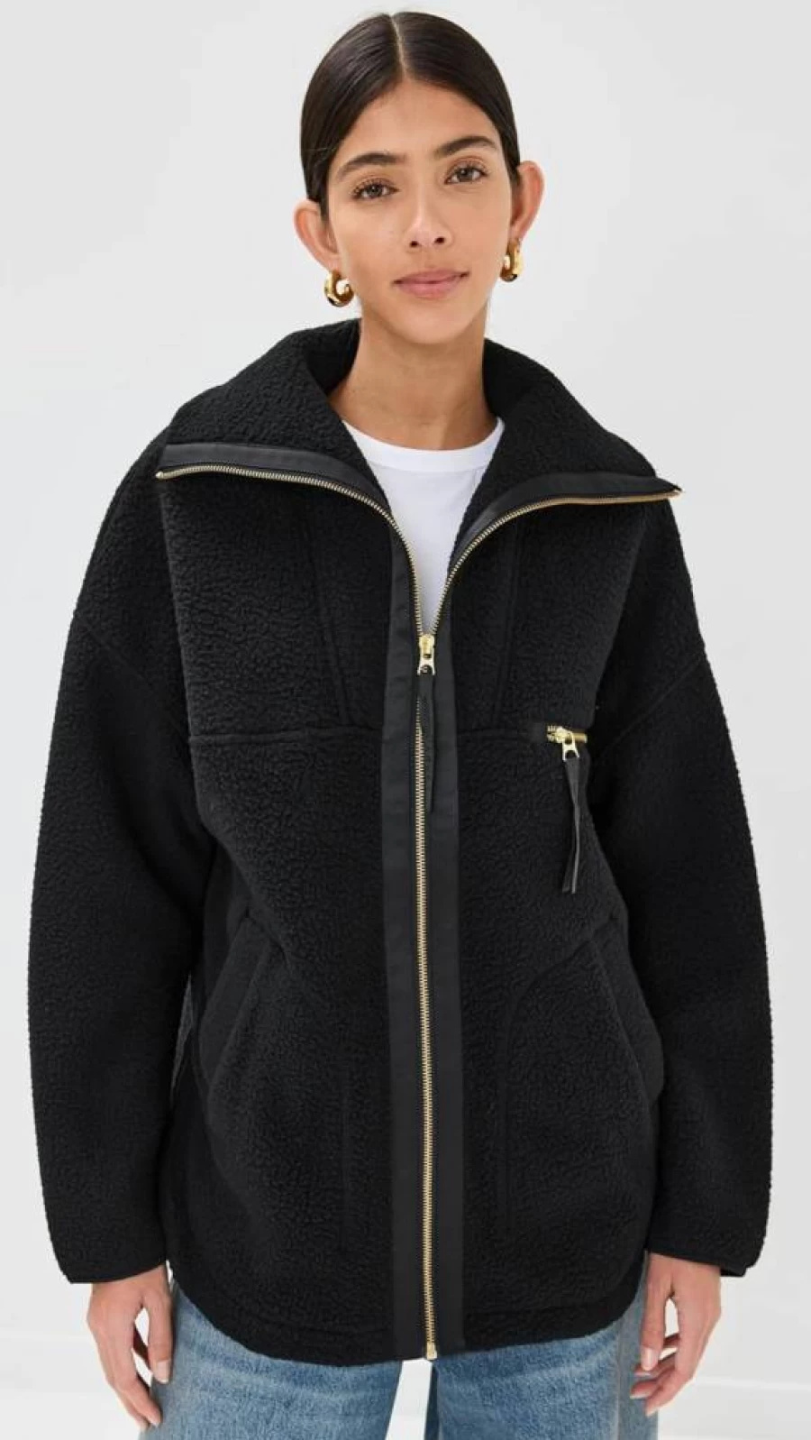 Varley Women's Donley Fleece Jacket - Soft & Warm Winter Outerwear for Women