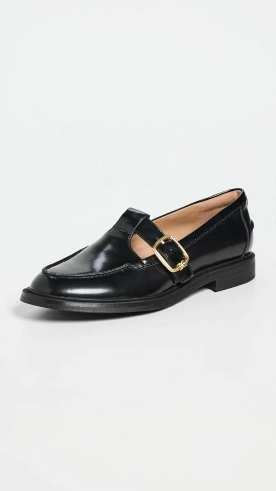 Sam Edelman Women's Elaina Leather Loafer Flat Shoes Comfortable Slip-On Casual