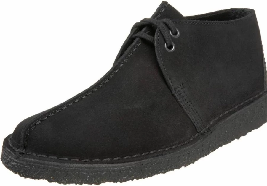 Clarks Men's Desert Trek Moccasin Shoes | Classic Leather Slip-On Loafers for Men