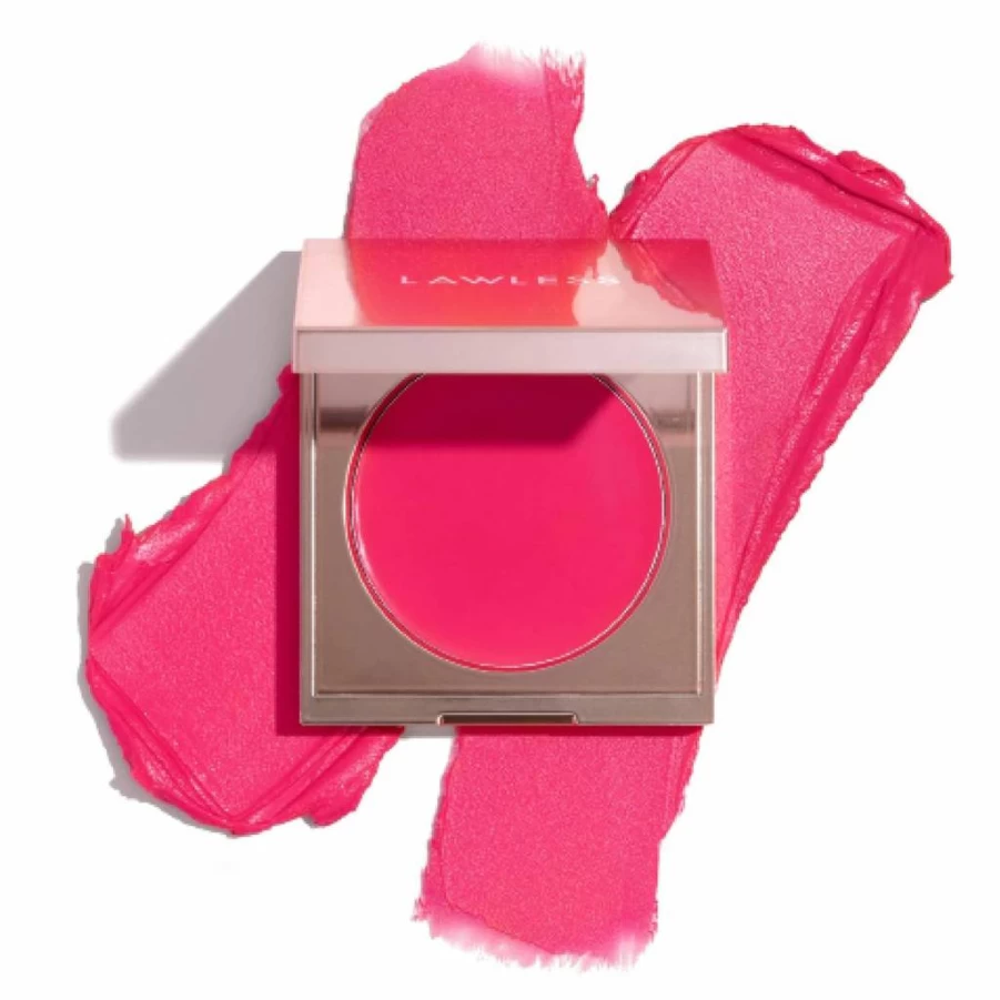 Lawless Pinch My Cheeks Soft-Blur Cream Blush - Duchess, Natural Ingredients, Skin-Protecting, Cloudy Finish, 0.18 Oz