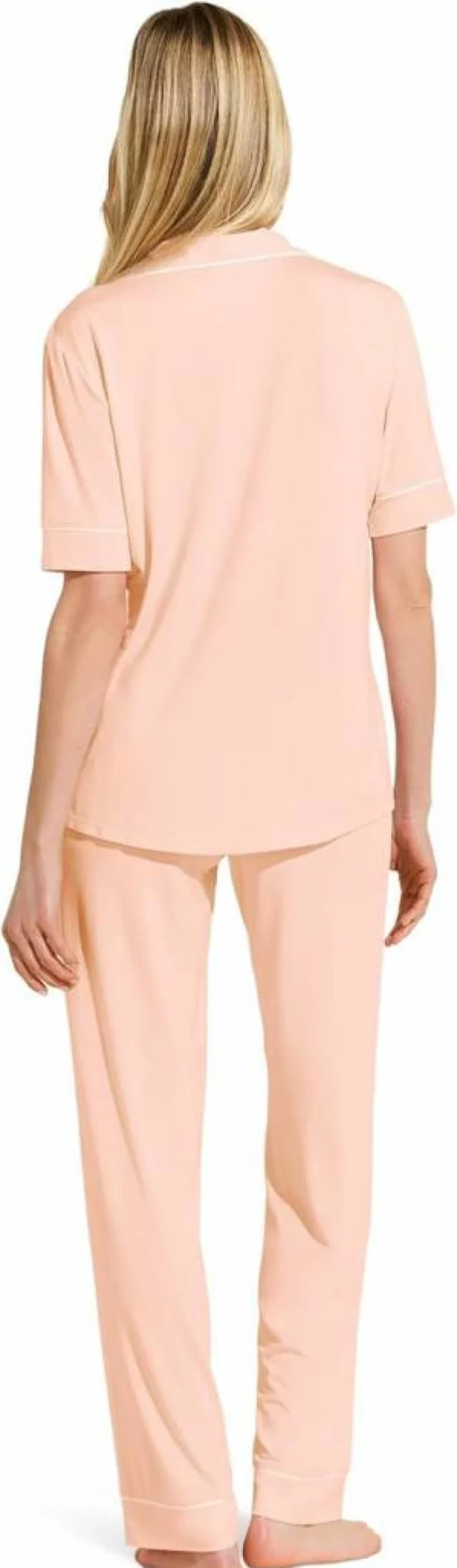 Eberjey Gisele Women's Short Sleeve Pajama Set - Comfortable Sleepwear Pants & Top