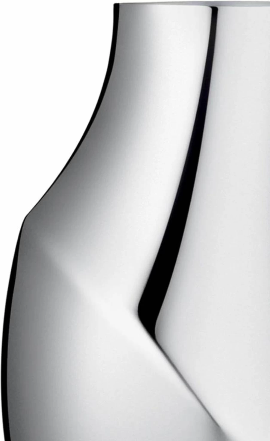 Georg Jensen Flora Stainless Steel Vase - Medium Size Modern Scandinavian Design