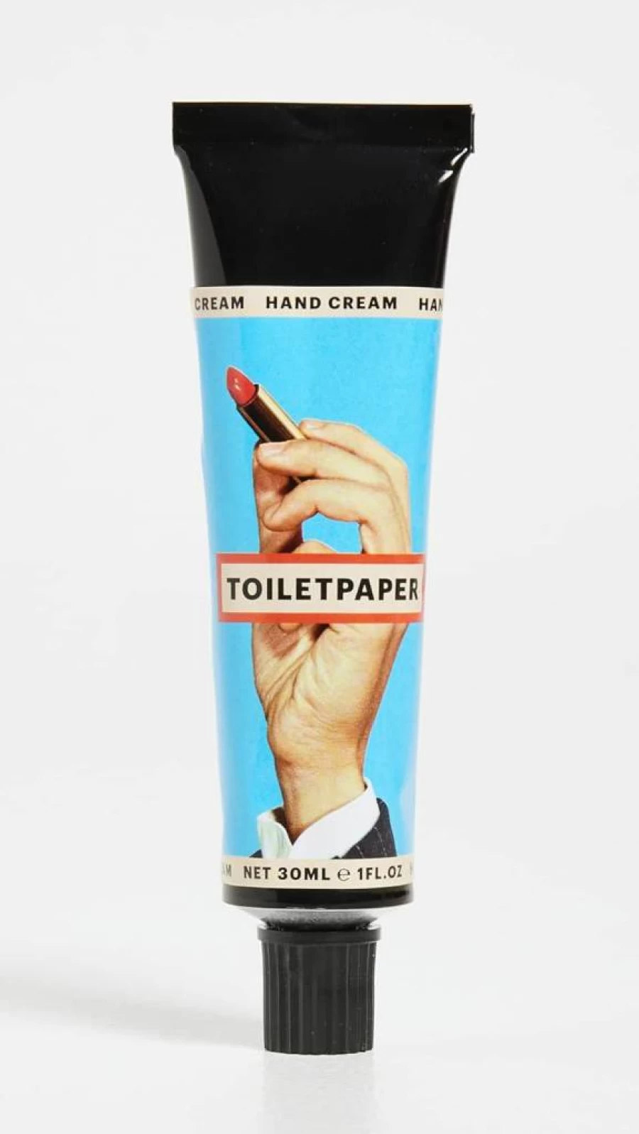 TOILETPAPER Beauty Women's Travel-Size Beeswax & Sweet Almond Hand Cream, 1.0 Oz Tube