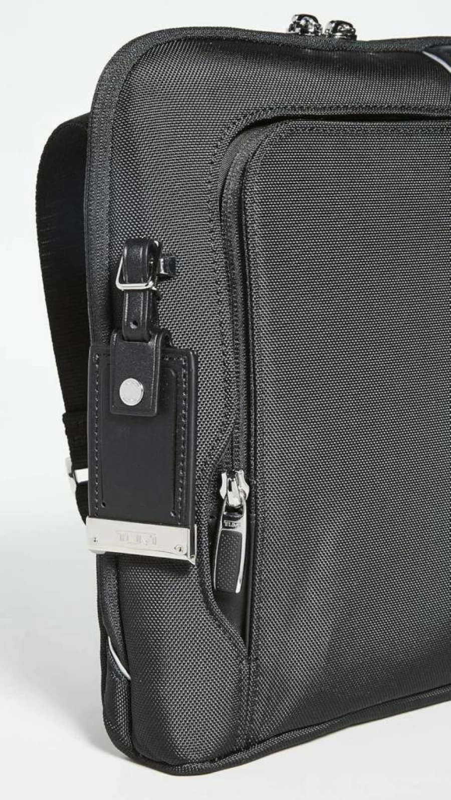TUMI Men's Arrive Olten Crossbody Bag - Black, One Size, Lightweight Travel & Everyday Messenger Bag