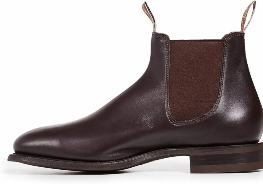 R.M. Williams Men's Comfort Craftsman Boots - Chestnut Brown, Size 7 Medium US