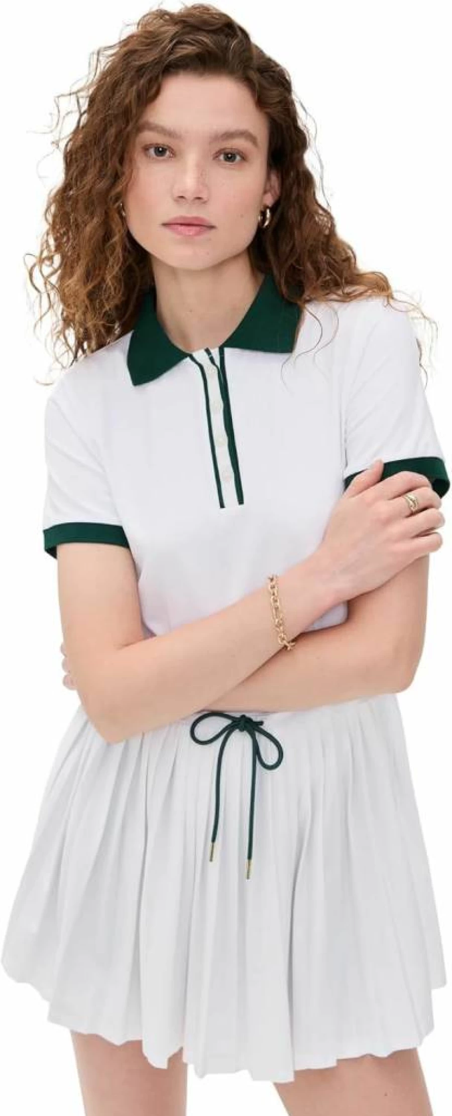 Varley Women's Paloma Court Dress - Elegant 30-Inch Casual & Comfortable Tennis Dress