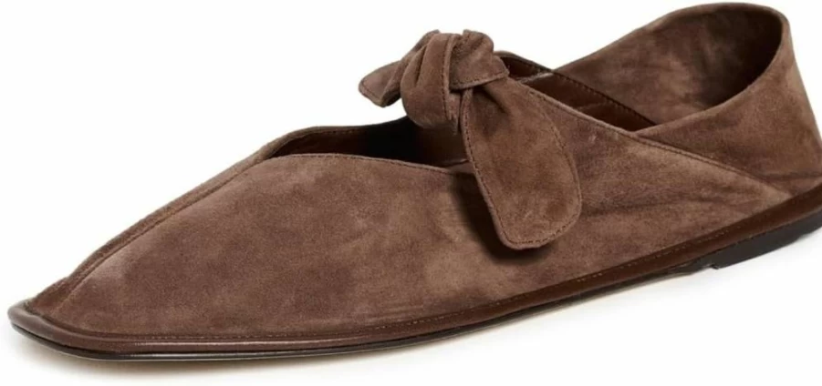 Hereu Women's Suede Ballet Flats - Llasada Comfortable Loafers