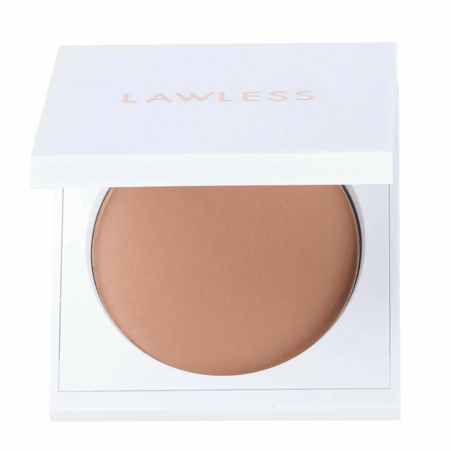 LAWLESS Golden Hour Velvet Matte Bronzer for Women - Talc Free, 0.3 Oz / 11g, Vegan & Cruelty-Free Makeup