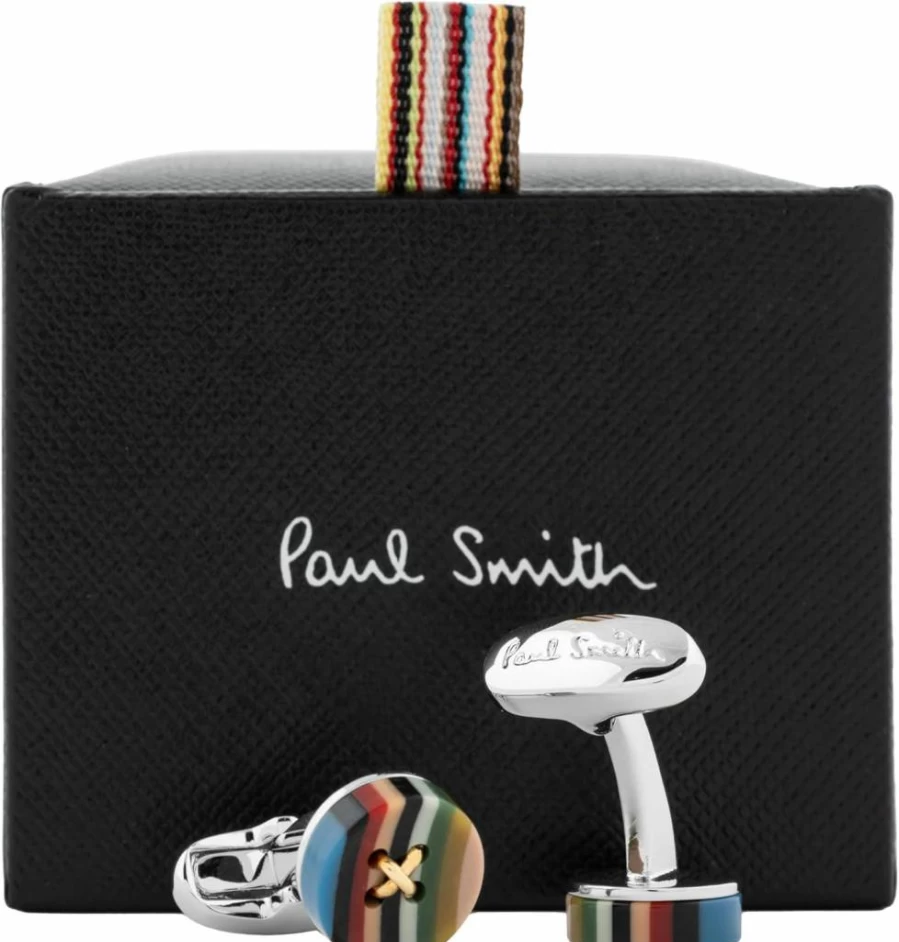 Paul Smith Men's Cufflinks with Button Design - Stylish & Elegant Accessories
