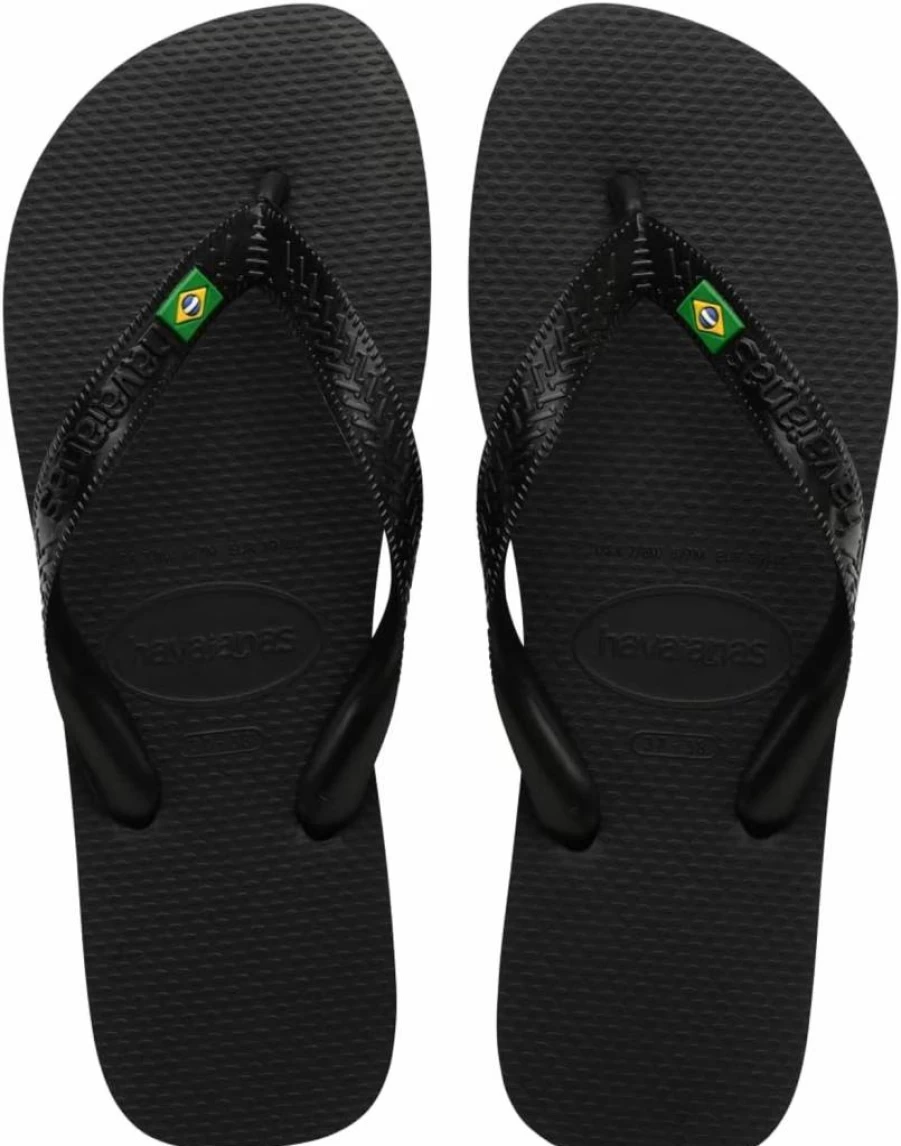 Havaianas Men's Brazil Flip Flops - Comfortable Summer Sandals for Men - Lightweight & Durable