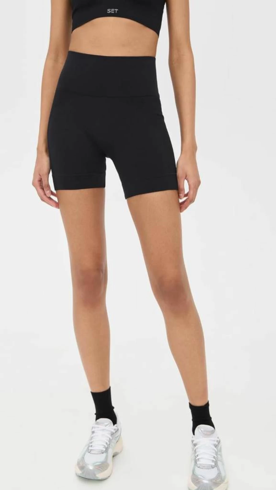 SET Active Women's Sculptflex High-Waist Power Shorts - Workout & Gym Shorts for Women