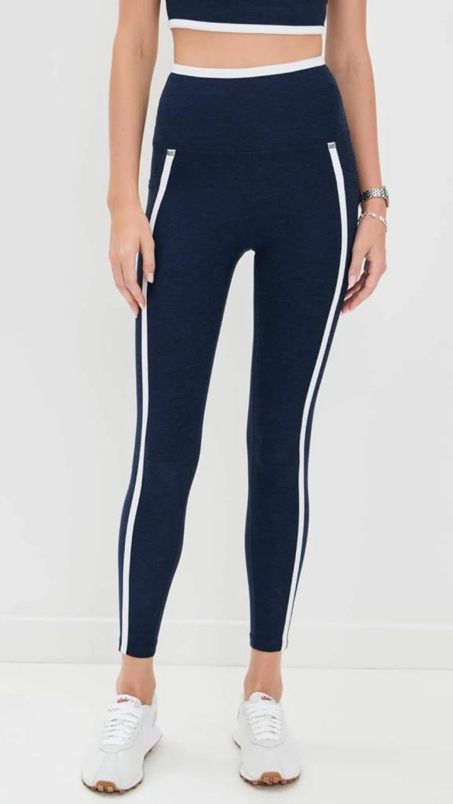 Beyond Yoga High Waisted Spacedye Midi Leggings for Women - Soft & Stretchy Yoga Pants