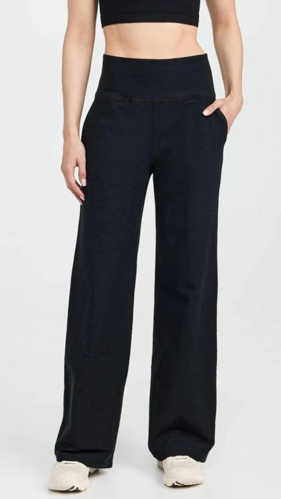Beyond Yoga Women's Spacedye High-Waisted Lounge Pants - Soft Yoga Pants for Women