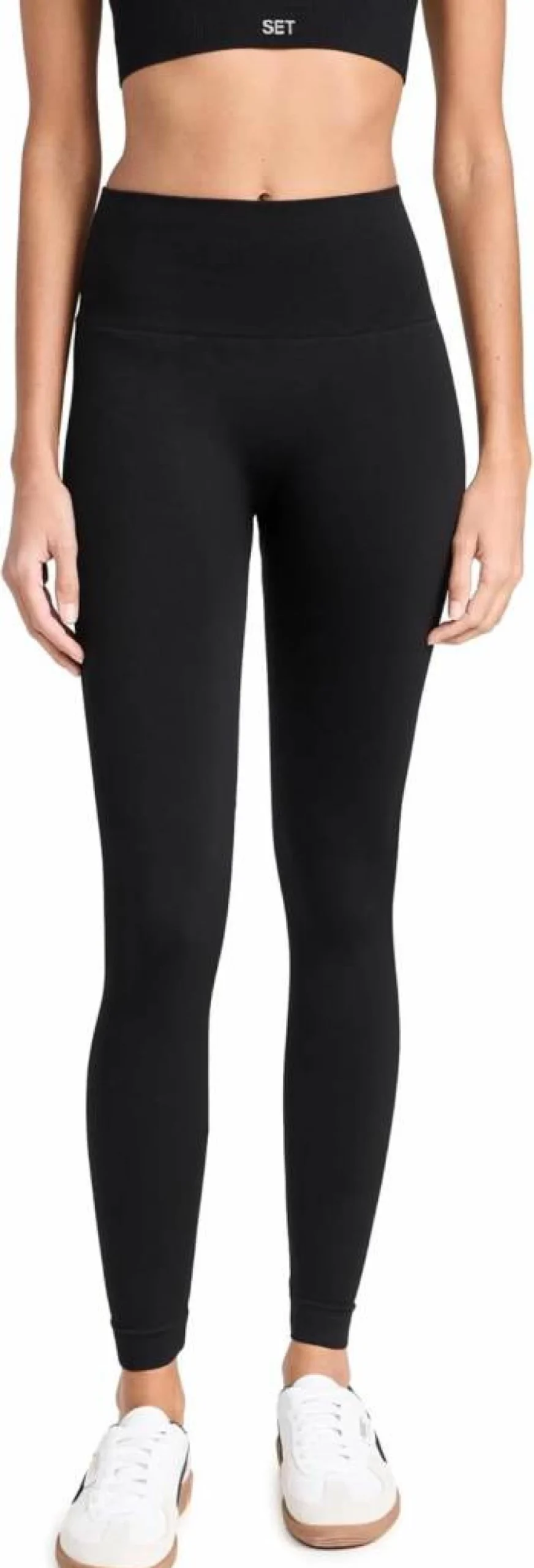SET Active Women's Sculptflex High-Waisted Leggings - Tummy Control Workout Yoga Pants