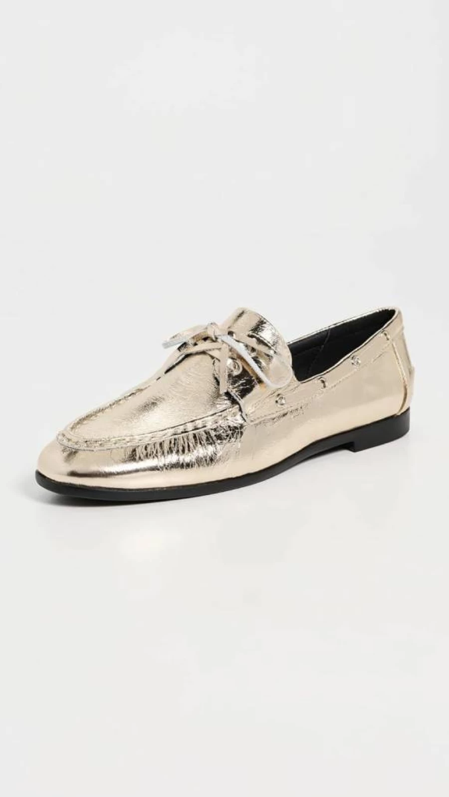 Black Suede Studio Women's Davy Suede Ballet Flats - Comfortable Loafers for Women