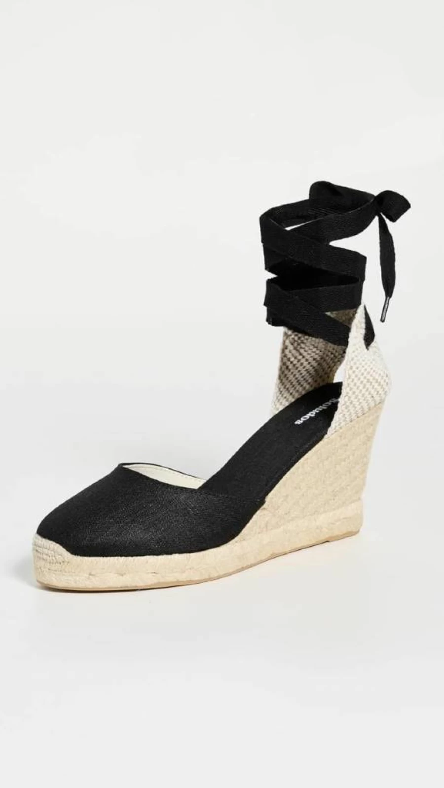 Soludos Women's Wedge Espadrilles Sandals - Comfortable Tall Heel Summer Shoes